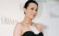 刘嘉玲黑色紧身礼服出席活动 称新片演女皇有压力