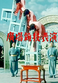 廣場(chǎng)雜技表演
