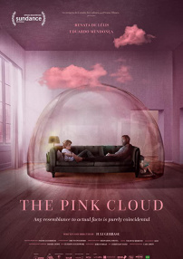 粉红色的云