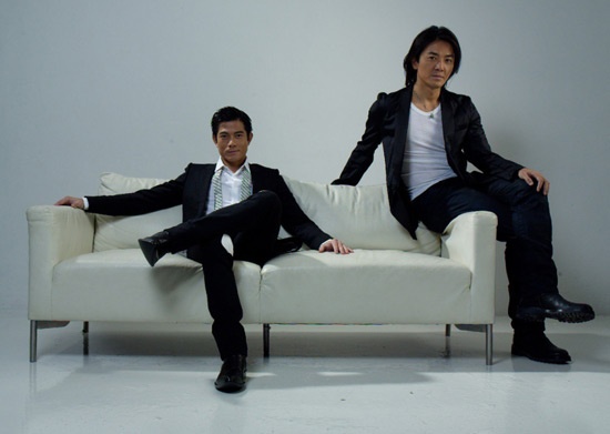 云对风静对动 郑伊健、郭富城同拍写真风云聚