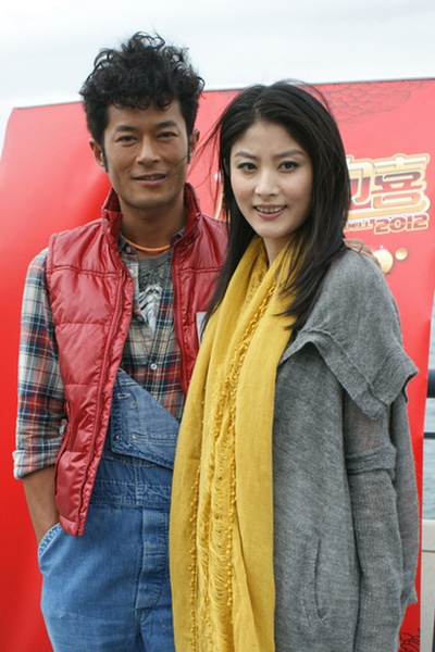  陈慧琳 怀孕戏里戏外追拍 古天乐  被赞带来正能