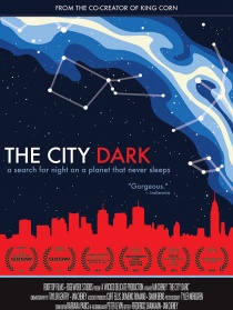 城市上空的黑暗