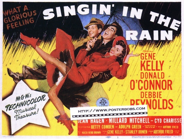 jpg; [film]singin" in the rain; 雨中曲海报