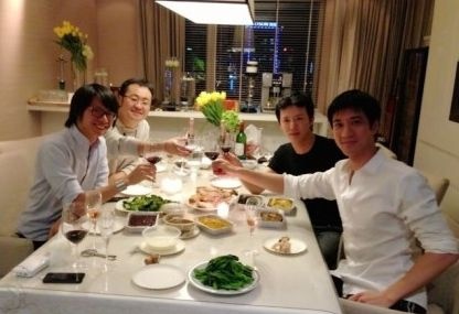 王力宏、李云迪共度感恩节 酒足饭饱看李安新作_华语_电影网_m1905.com