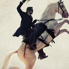 《独行侠》曝双雄海报 德普、汉莫变无厘头搭档