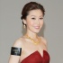 周麗淇抹胸長(zhǎng)裙露香肩 望覓真命天子不排除閃婚