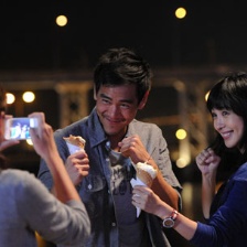 《激战》七夕超前点映 李菲儿：彭于晏眼睛放电