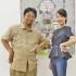 周冬雨赴约村上隆 完美演绎甜美版“六心公主”