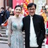 章子怡再次代言中国电影 携手成龙闪亮圣彼得堡
