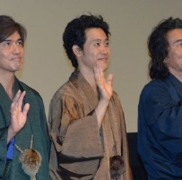 闭幕影片《清须会议》亮相 主创着古装仿佛穿越