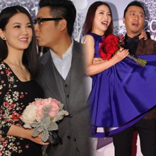 明星夫妻亮相盛典 《爸爸》王岳倫、郭濤秀恩愛