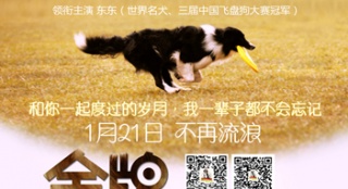 《金牌流浪狗》1月21日公映 发布承诺版海报