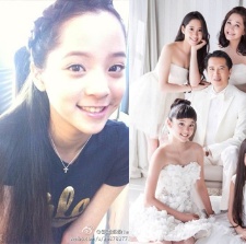 优质星二代抢镜！傅娟之女14岁大提琴公主走红