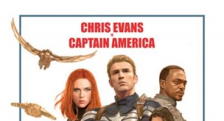 《美国队长2》发复古海报 角色齐登场动感十足