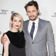 弗兰科新片《帕罗奥图》首映礼 罗伯茨红唇美艳