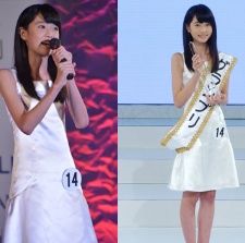 全日本國(guó)民美少女12歲女生奪冠 清純堪比奶茶妹