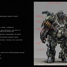 《变形金刚4》曝光概念图 充满后工业时代美感