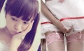 日本女星濱田翔子玩制服誘惑 蕾絲吊帶襪秀性感