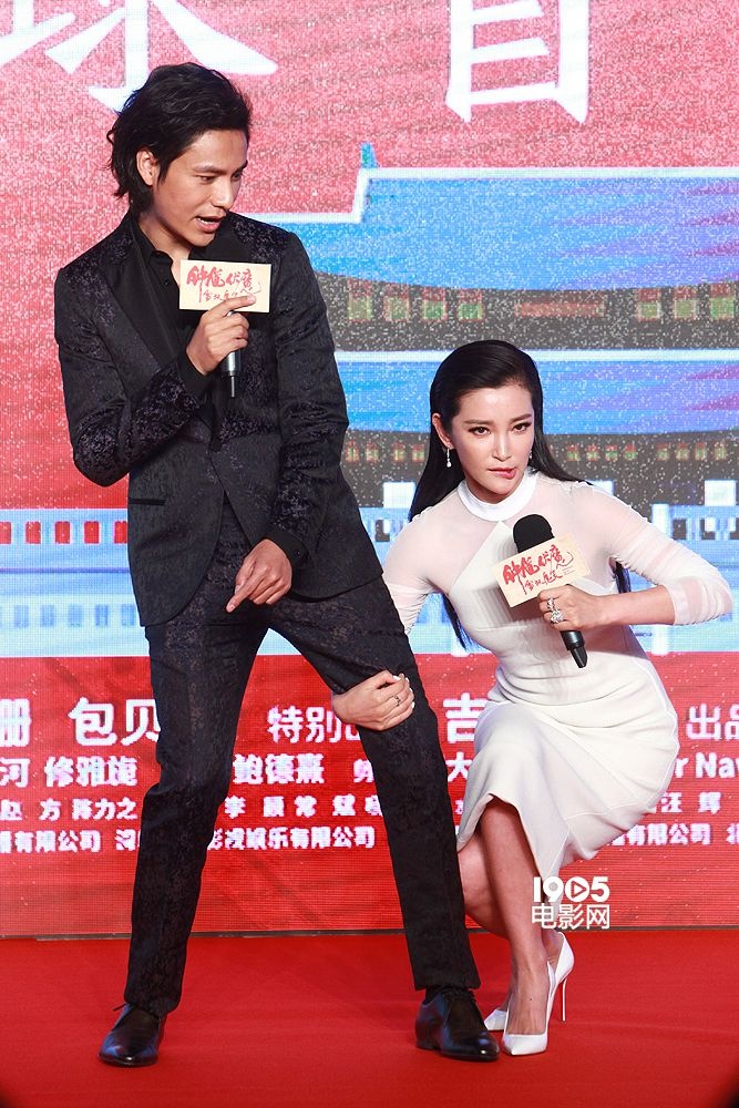 《钟馗》首映李冰冰豪放献吻 陈坤美艳秒杀众妖_首映现场_图集_电影网