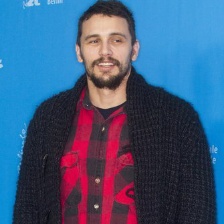 《我，迈克尔》记者会 詹姆斯·弗兰科搭肩导演