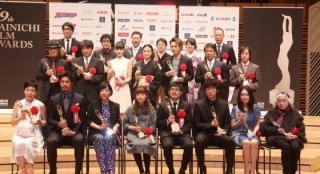 每日电影大奖颁奖礼 “影帝”绫野刚自称很失落