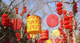 周海媚現(xiàn)身北京逛廟會(huì) 頭戴萌系豹紋發(fā)夾扮嫩