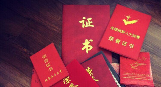 杨紫晒一堆证书自勉 网友：还以为你结婚领证了