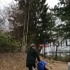 逗比老爸神步伐！邓超带小花出外游玩蹦三尺高