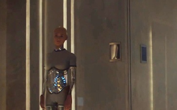 《机械姬》精彩片段 人类男子首次遇见机器人艾娃_高清视频在线观看