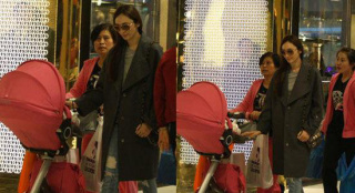 "單親媽媽"吳佩慈帶女兒逛街 獲倆傭人同行照顧