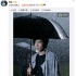 姚晨上海遇大雨 微博调侃萧敬腾：是你来了吗？
