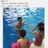 田亮教兒女游泳 超常發(fā)揮的一天：又當(dāng)?shù)之?dāng)媽
