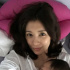 賈靜雯曬二胎女兒萌照 抱在懷里午睡臉頰可愛