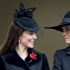 凯特王妃贵妇装出席活动 与荷兰王后对视表情逗趣