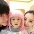 甜馨戴粉色假發(fā)變美少女 網(wǎng)友笑稱(chēng)被賈乃亮坑