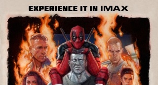 《死侍》发布IMAX版海报 风格复古斯坦·李现身
