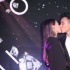 蔡诗芸穿裹胸裙办婚后派对 与老公王阳明当众kiss