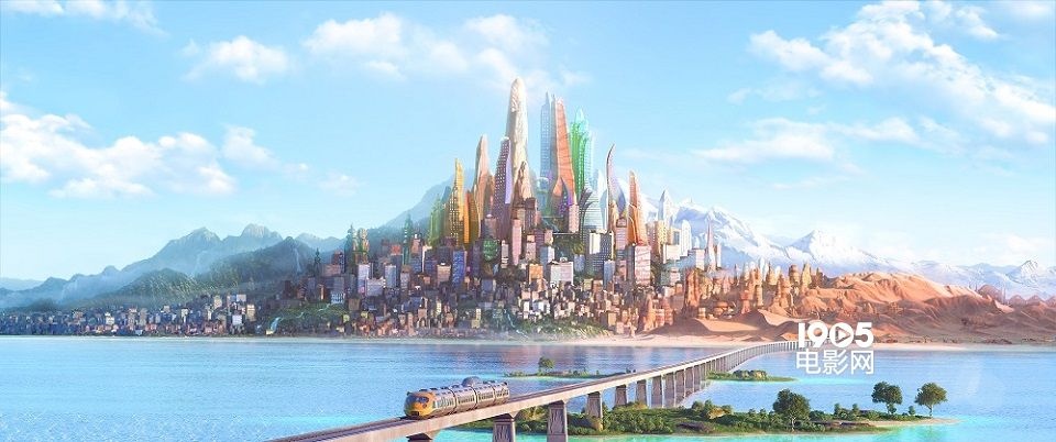 《疯狂动物城》首曝电影片段 动物都市光怪陆离