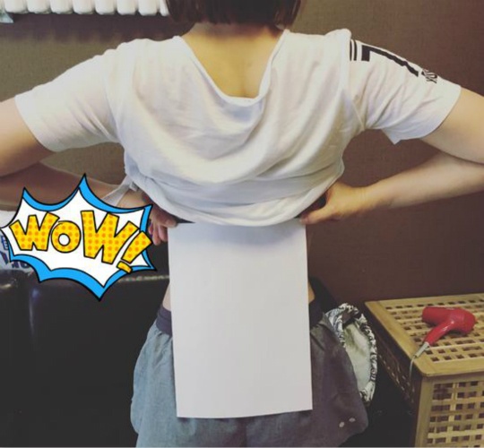 袁姗姗炫耀A4腰 这才是好身材的标准!(图)_滚