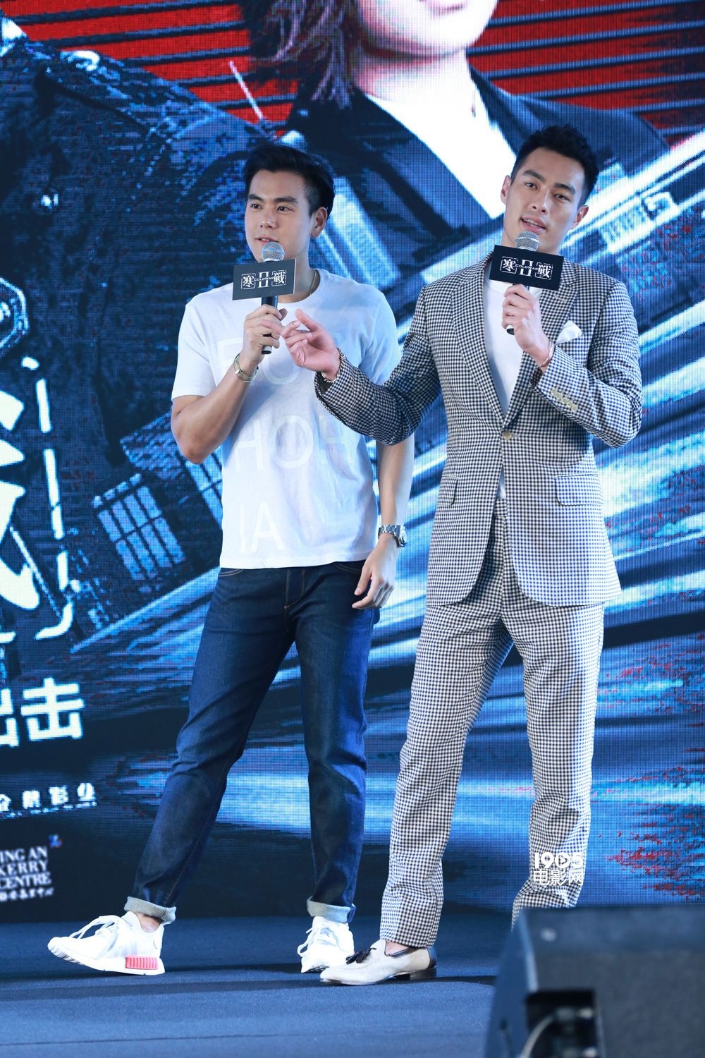 周笔畅献声《寒战2》现场猛撩妹怂恿彭于晏露肉