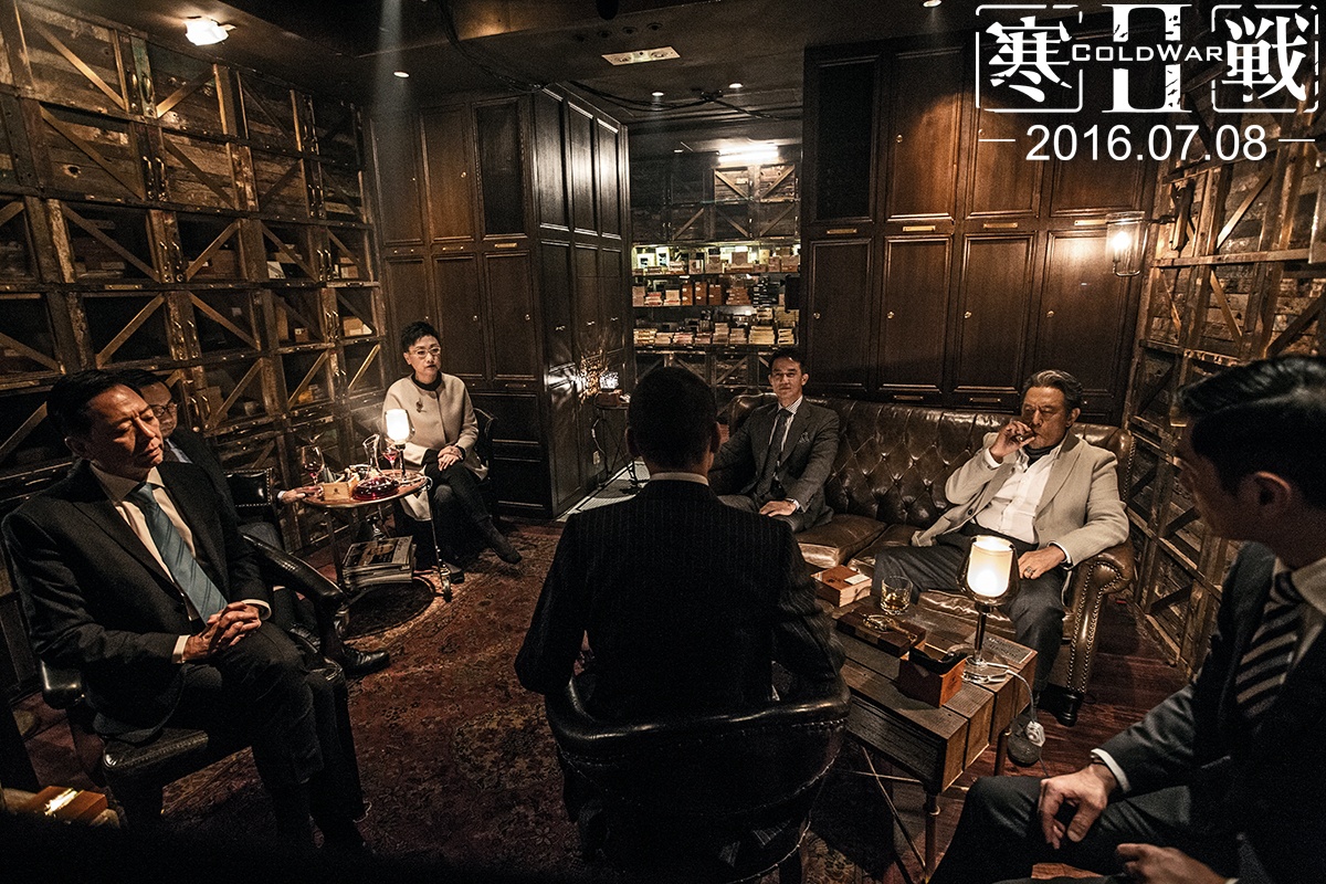 寒战2曝暗藏杀机海报九主演伫立雪地
