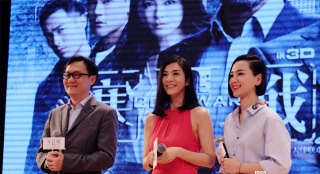 《寒戰(zhàn)2》成都宣傳:楊采妮解讀角色 筆筆受熱捧