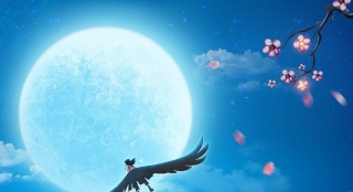 《新東方神娃》神娃奔月海報(bào):中秋之夜龍鳳團(tuán)圓