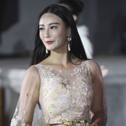 葛天酥胸PK田海蓉美背 长春电影节女星美艳亮相