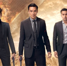 《沖天火》預(yù)告海報(bào)雙發(fā) 吳彥祖張若昀怒火沖天