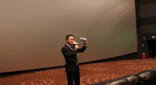 北京万达槐房店IMAX宣讲会 画质高清音效震撼