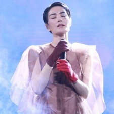 王菲演唱会妆容有个性 刘嘉玲陈奕迅章子怡等捧场