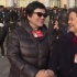 胡玫與郭建華留影 42年堅持基層電影放映獲贊