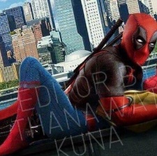 《蜘蛛俠：英雄歸來》惡搞海報 死侍玩壞小蜘蛛
