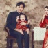 伊能靜、秦昊拍復(fù)古全家福 小米?！芭l(fā)沖冠”